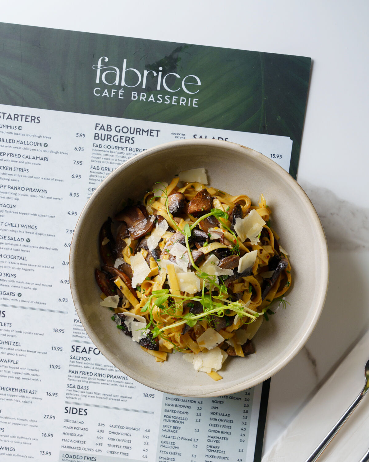 Pasta lunch, made to order