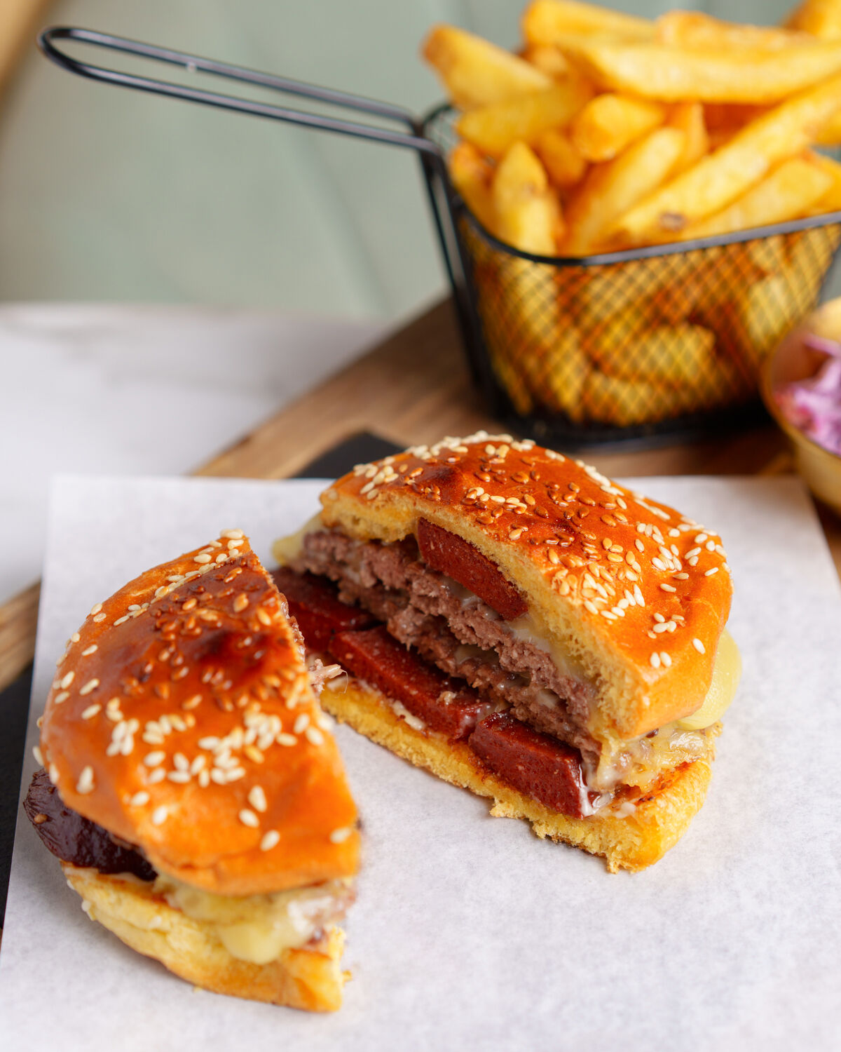 Classic smash burger